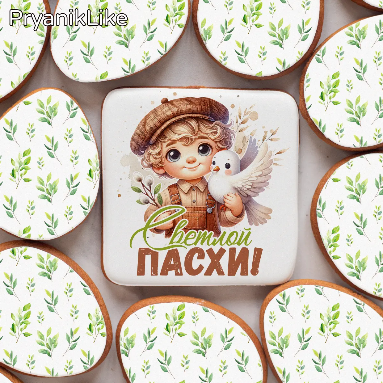 Пряник имбирный (8-8, 10-10) (бежевая серия)